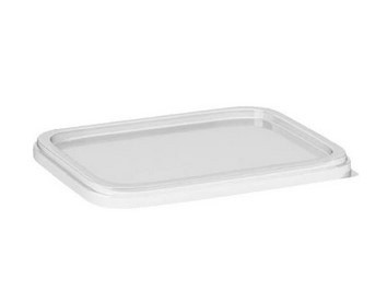 Víčko na misku čiré 11x8,5cm(100ks) | Jednorázové nádobí - Kelímky, tácky, talíře, boxy